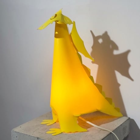 Yellow Dragon Lamp