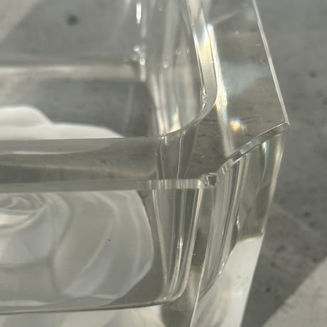 Rose Glass Tray