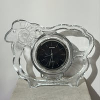 Glass Sheep Clock