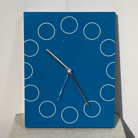 Turquoise Circle Clock