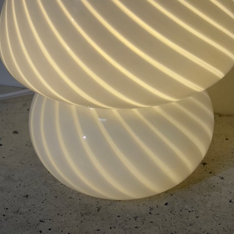 Mushroom Glass Lamp