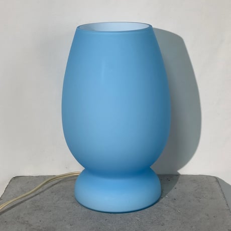 Aqua Glass Lamp