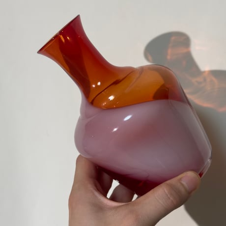 Red Marble Vase