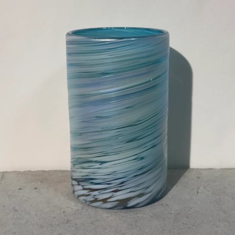 Aurora Blue Vase