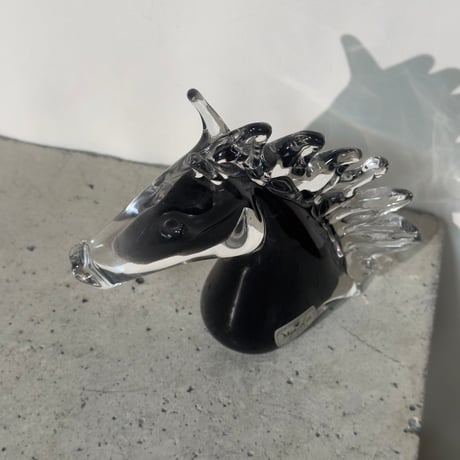Glass Horse Head