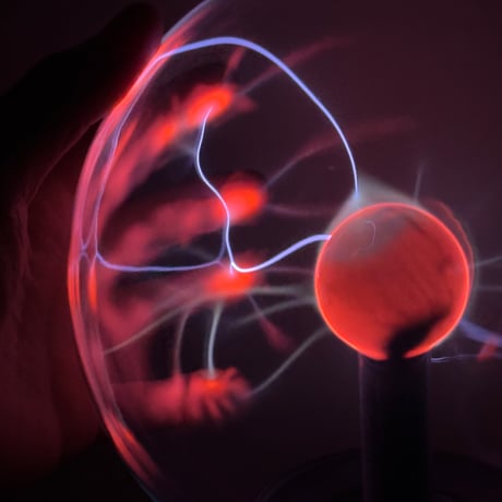 Big Plasma Ball Lamp