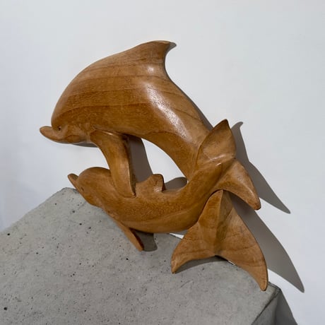 Wooden Wall Dolphin