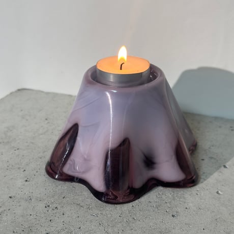 Purple Marble Ashtray