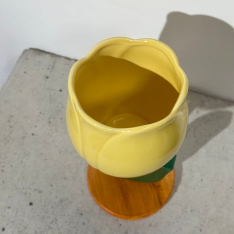 Yellow Tulip Cup