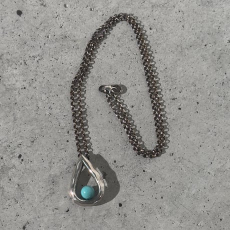 Turquoise Drop Necklace