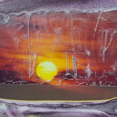 Sunset Sand Picture