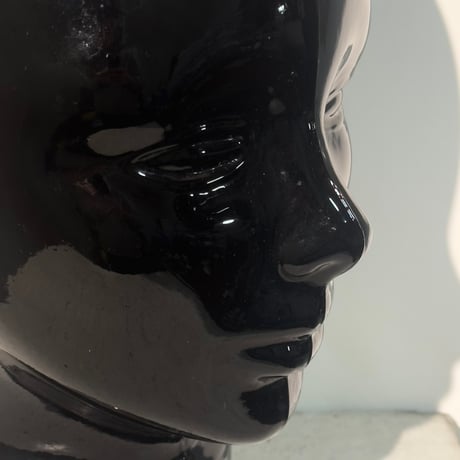 Black Mannequin Head
