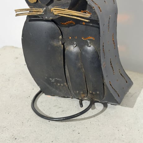 Tin Cat Lamp