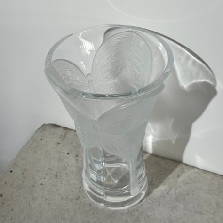 Butterfly Glass Vase