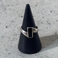 Square Black Ring