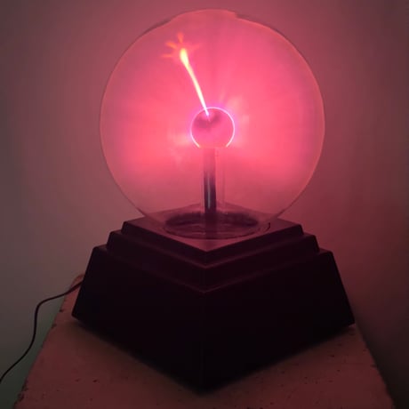 Red Plasma Lamp