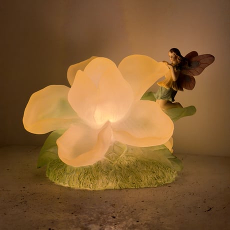 Fairy Pixie Elf Flower Lamp