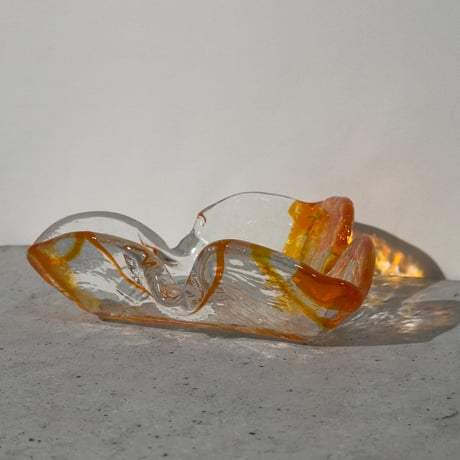 Triangle Orange Tray