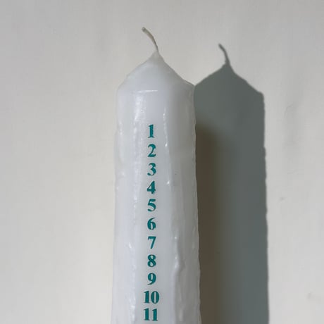 Christmas Countdown Candle