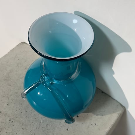 Emerald Ribbon Vase