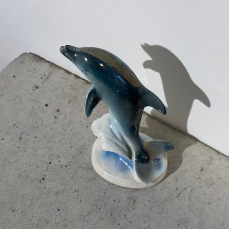 Ceramic Dolphin Object