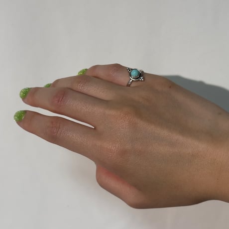 Turquoise Ball Ring