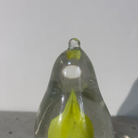 Pear Glass Object