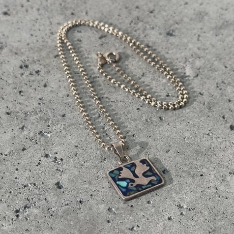 Bird Plate Necklace