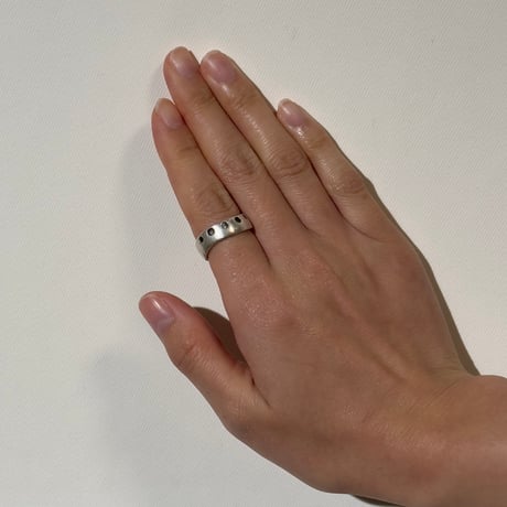 Wave Dots Ring