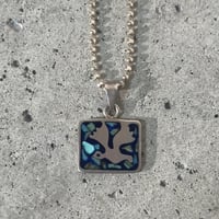 Bird Plate Necklace