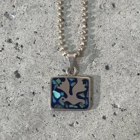 Bird Plate Necklace