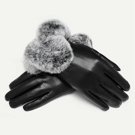 ファー手袋 | STORES