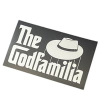 Godfamilia "Whie" Matt Sticker