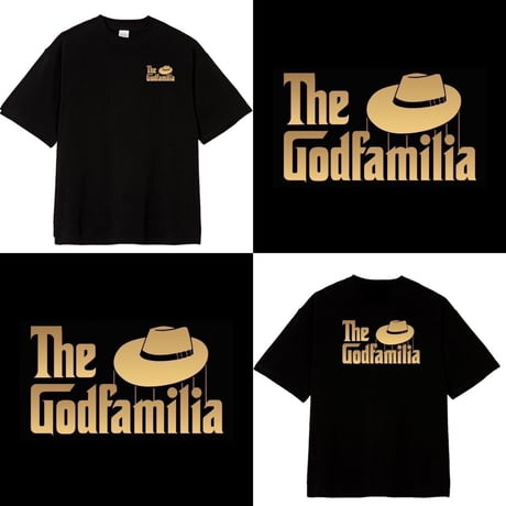 The Godfamilia Tee (Black & Anniversary Gradation)
