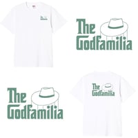The Godfamilia Tee (White & Old Mafia Green)