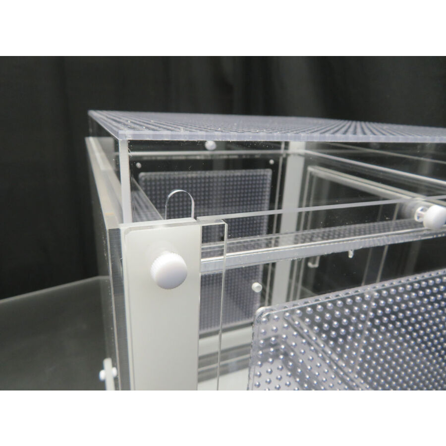 国産組立式 フクロモモンガ ケージ 3面パンチング 46×46×H60