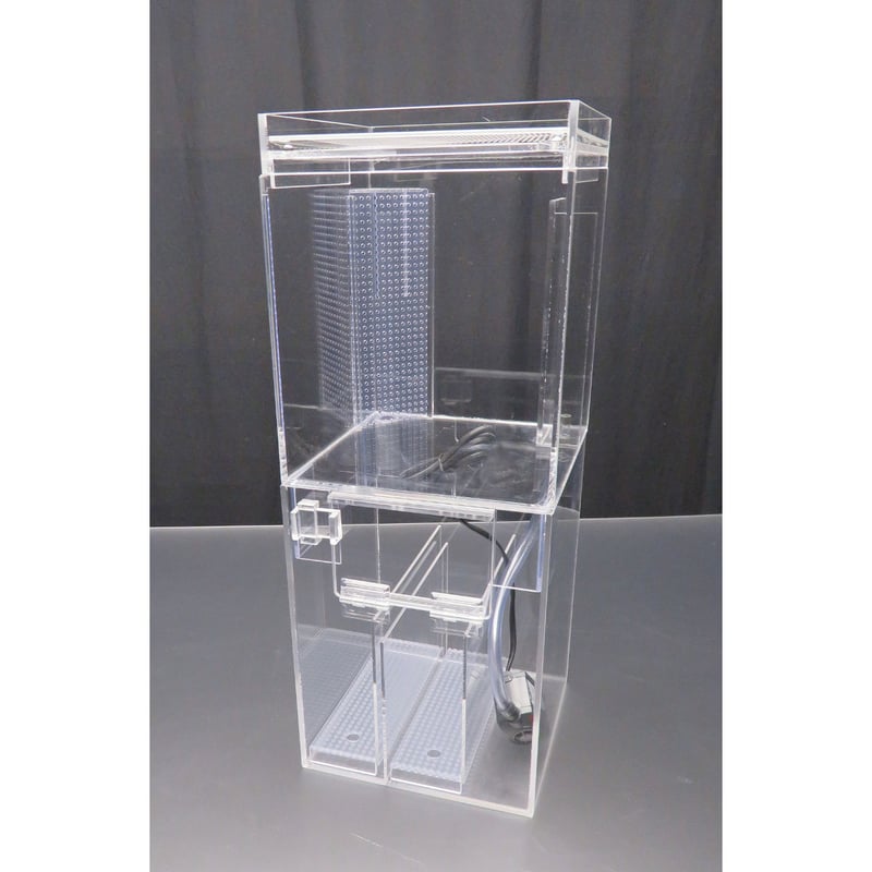 万能型キューブオーバーフロー水槽14L 23cm角 | アクリルケージのお店 