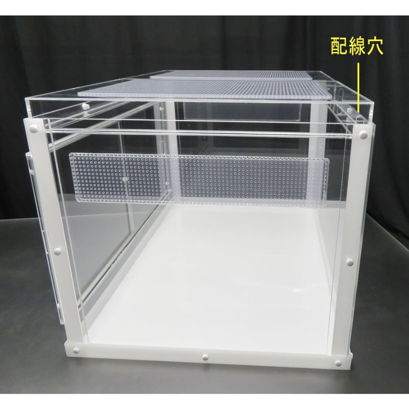 国産組み立て式爬虫類ケース 90×60×54cm キャスター架台付 国産組み立て式爬虫類ケース 90×60×54cm キャスター架台付