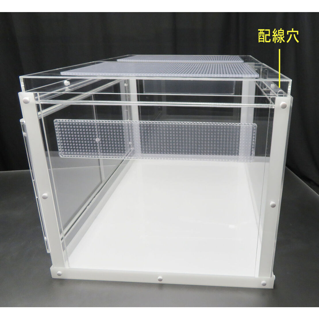 国産組み立て式爬虫類ケース 90×60×54cm キャスター架台付 | アクリル 