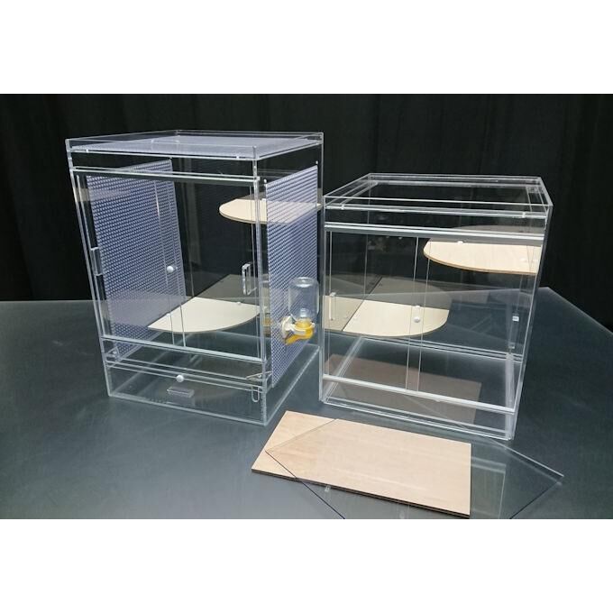 モモンガ等 高さ90㎝アクリルケージ