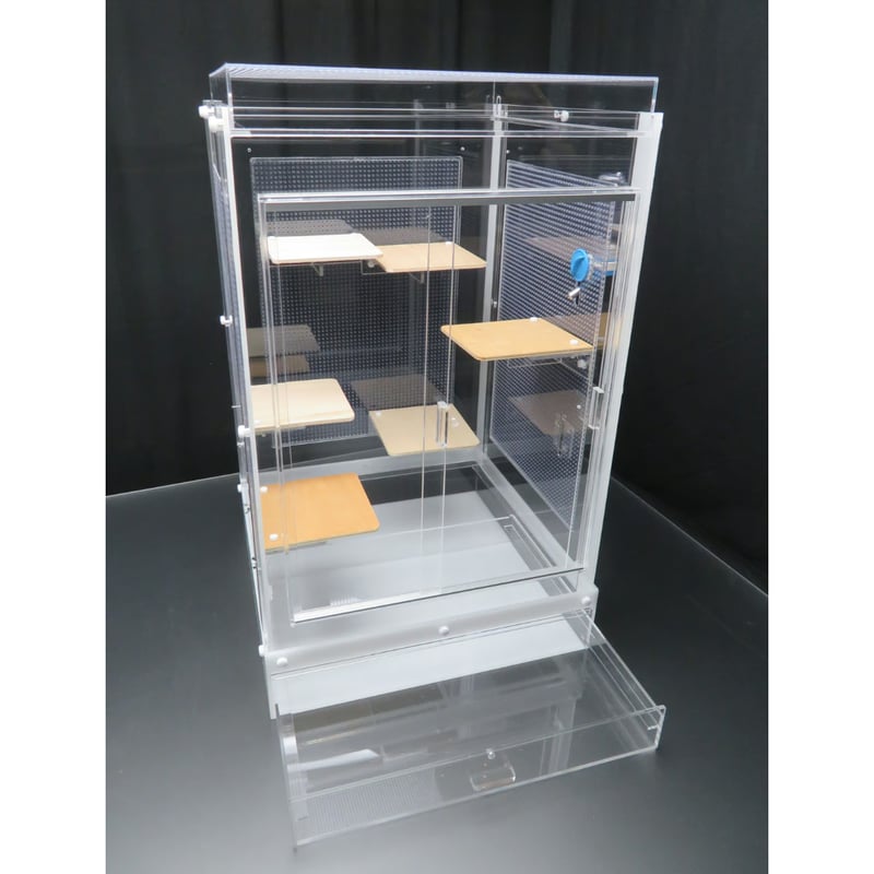 オーダーメイド　アクリル飼育ケージ（ 19個セット） 楽天市場】GEX アクリルルーム III 500Highフクロモモンガ