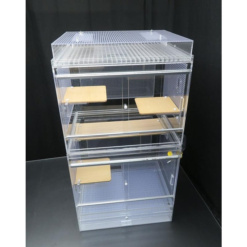 モモンガアクリルゲージ ジェックス アクリルルーム3 500High モモンガ デグー ケージ