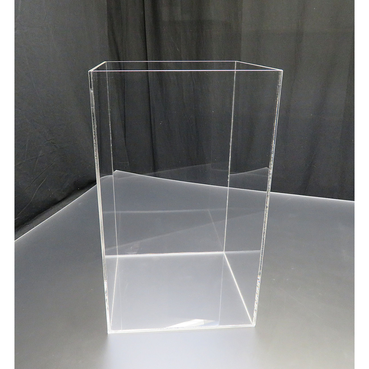 450×300×360パルダリウム水槽、植物育成用ガラスケース ブラック 450×300