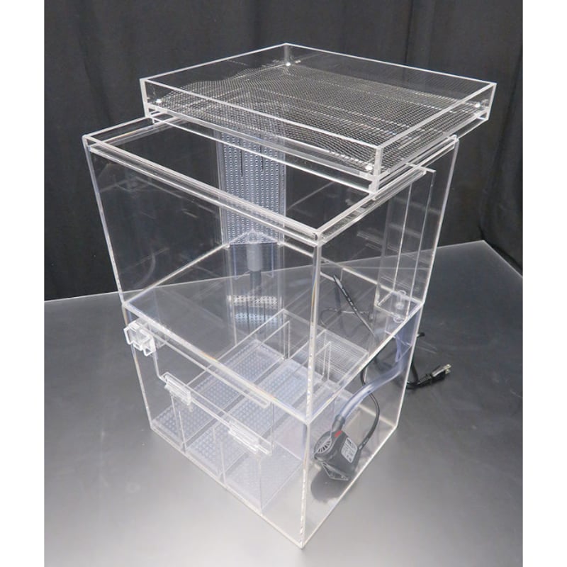 小さなオーバーフロー水槽 30×25×51cm | アクリルケージのお店 小さなオーバーフロー水槽 30×25×51cm | アクリルケージのお店