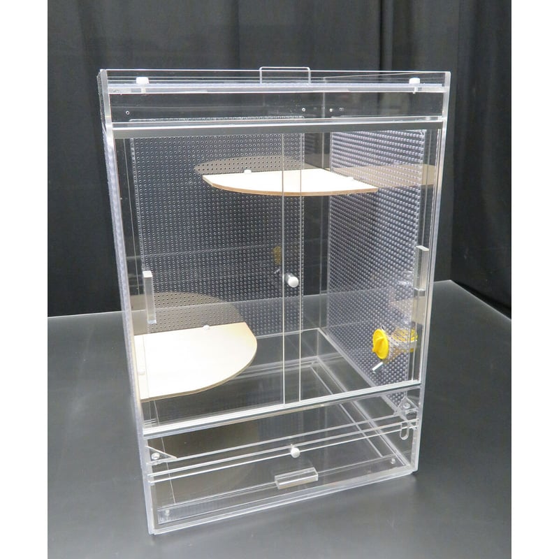 フクロモモンガ　旧アクリルケージ　3個 フクロモモンガ 旧アクリルケージ 3個