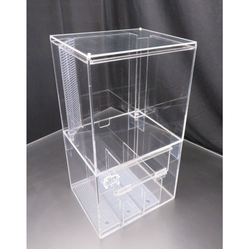 C 小さなオーバーフロー水槽 30×25×55cm 4槽浄化槽 | アクリルケージのお店