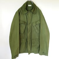 70s US Army Jungle Fatigue Jacket 3rd Model Non-Rip Cotton Poplin (Medium/Regular)