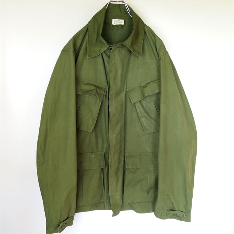 70s US Army Jungle Fatigue Jacket 3rd Model Non