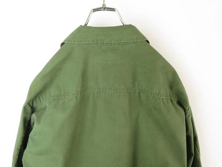 米軍実物 US.ARMY 70's 4th JUNGLE FATIGUE S-L U.S. Military - Jungle Fatigue Jacket 4th Type with Van