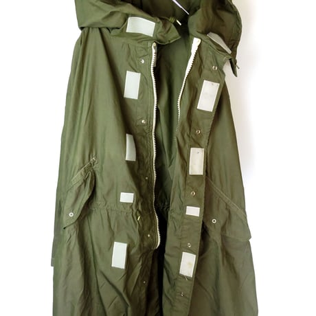 80s US Army Snow Camouflage Parka (Olive Dye)